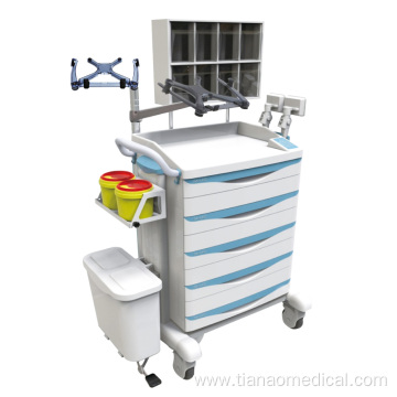 Hospital Keyless Entry Difficult Intubation Crash Trolley